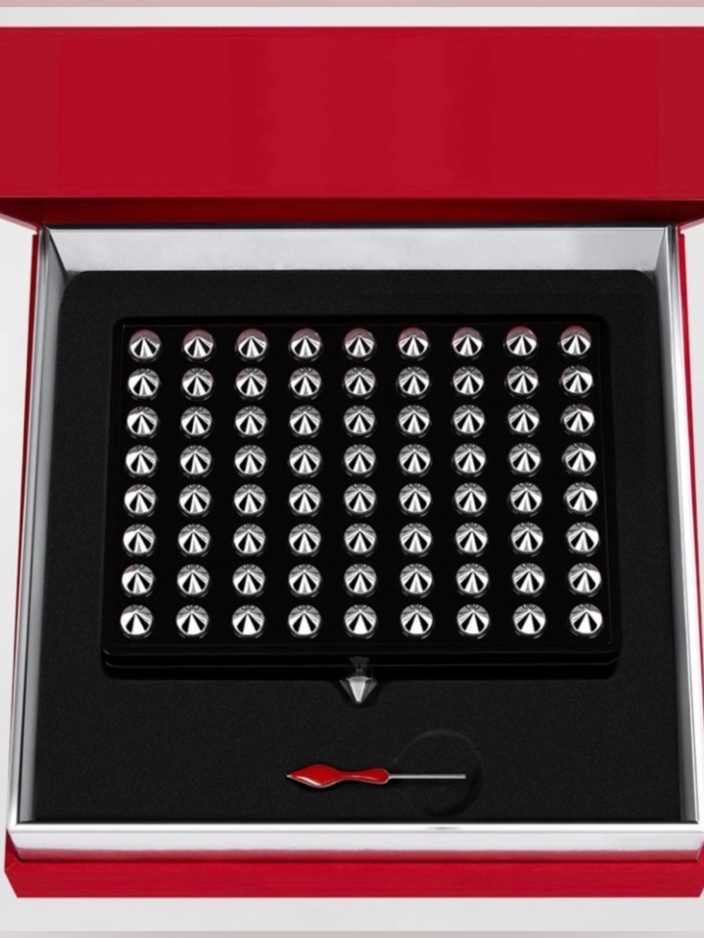 ♥️Christian Louboutin Spiked Case-NIB